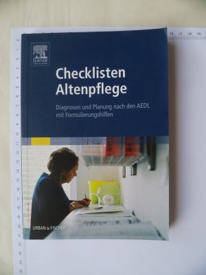 gebrauchtes Buch – Dagmar Wiederhold * Ute Villwock – Checklisten Altenpflege - Diagnosen und Planung nach den AEDL mit Formulierungshilfen