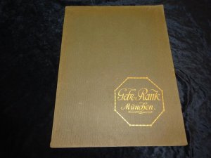 Gebrüder Rank München : Allerlei aus Fabriken und Architektur aus den Jahren 1900 bis 1915.