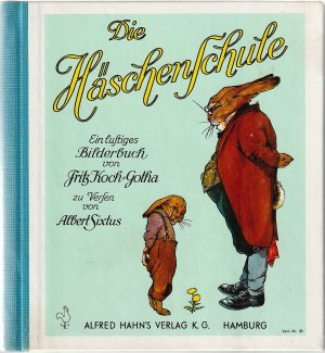 gebrauchtes Buch – Fritz Koch-Gotha (Bilder) – Die Häschenschule - Ein lustiges Bilderbuch