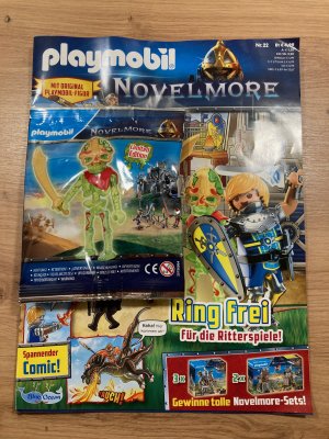 Playmobil Novelmore Magazin Deutschland Nr. 22 mit original Playmobil Figur