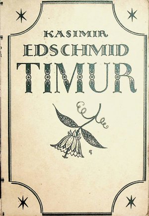 Timur. Novellen.