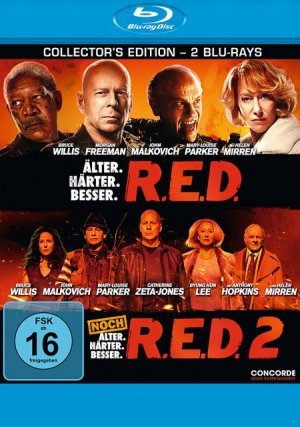 gebrauchter Film – Robert Schwentke Dean Parisot – R.E.D. & R.E.D. 2