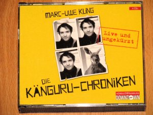 gebrauchtes Hörbuch – Marc-Uwe Kling – Die Känguru-Chroniken (Känguru 1) - Live und ungekürzt: 4 CDs