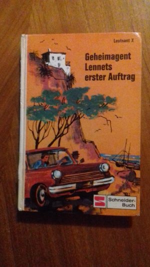 Geheimagent Lennets erster Auftrag.Band 2 Illustrationen Walter Rieck Verlag Schneider Buch