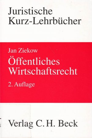 gebrauchtes Buch – Jan Ziekow – Öffentliches Wirtschaftsrecht