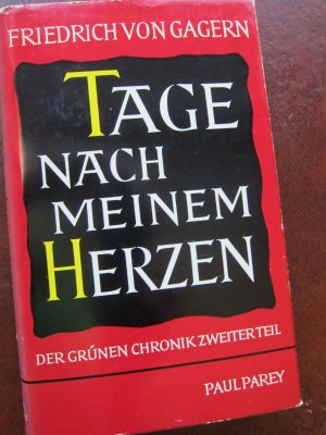 Tage nach meinem Herzen der grünen Chronik zweiter Teil