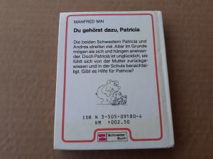gebrauchtes Buch – Manfred Mai – Du gehörst dazu, Patricia