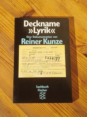 gebrauchtes Buch – Reiner Kunze – Deckname „Lyrik“. Eine Dokumentation