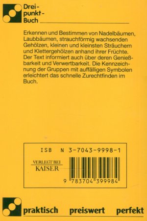 gebrauchtes Buch – Unbekannt – Früchte der Bäume und Sträucher