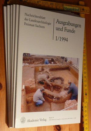 Ausgrabungen und Funde. Nachrichtenblatt der Landesarchäologie Thüringen. Band (Bd.)d. 39 1994 Heft 1-6