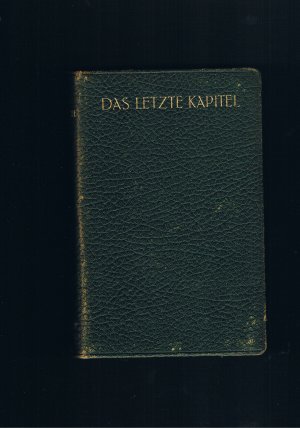 Das letzte Kapitel - vollständige Ausgabe