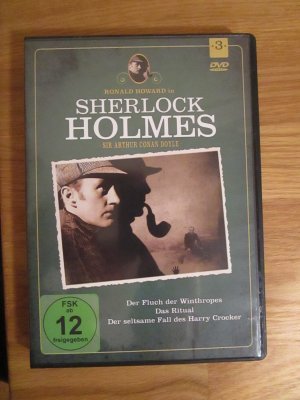 gebrauchter Film – Jack Gage – Ronald Howard in Sherlock Holmes - Der Fluch der Winthropes - Das Ritual - Der seltsame Fall des Harry Crocker