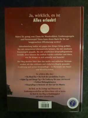 gebrauchtes Buch – Johanna Paungger – Alles erlaubt! zum richtigen Zeitpunkt. Ernährung und Körperpflege in Harmonie mit Mond- und Naturrhythmen.