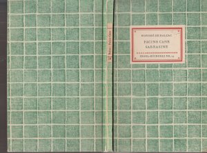 antiquarisches Buch – HONORÉ DE BALZAC – FACINO CANE SARRASINE antiquarisches Buch – HONORÉ DE BALZAC – FACINO CANE SARRASINE