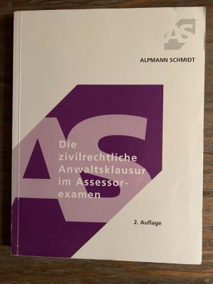 gebrauchtes Buch – Walter Baumfalk – Die zivilgerichtliche Anwaltsklausur im Assessorexamen 2. Auflage