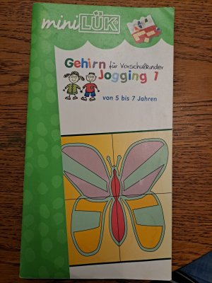 gebrauchtes Buch – miniLÜK - Kindergarten / Vorschule / Gehirnjogging für Vorschulkinder 1