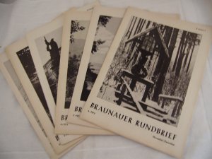 Braunauer Rundbrief 1973 6 Hefte