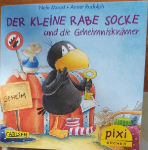 gebrauchtes Buch – Nele Moost – Der kleine Rabe Socke und die Geheimniskrämer