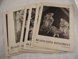 Braunauer Rundbrief 1970 6 Hefte