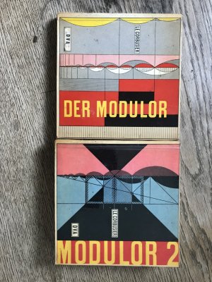 Der Modulor. Darstellung eines in Architektur und Technik allgemein anwendbaren harmonischen Maßes im menschlichen Maßstab. (2. unveränderte Auflage). […]