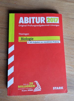 gebrauchtes Buch – Abiturprüfung Thüringen - Biologie GA/EA