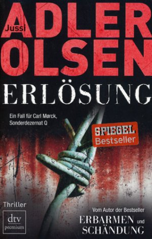 gebrauchtes Buch – Jussi Adler-Olsen – Erlösung - Der dritte Fall für Carl Mørck, Sonderdezernat Q, Thriller