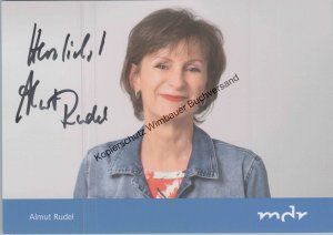 gebrauchtes Buch – Almut Rudel – Original Autogramm Almut Rudel MDR Sachsenspiegel /// Autogramm Autograph signiert signed signee