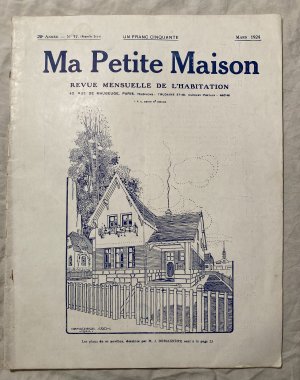 antiquarisches Buch – Emile Blond – Ma Petite Maison Mars 1924