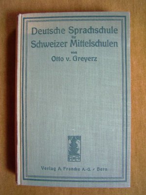 "Deutsche Sprachschule für Schweizer Mittelschulen"