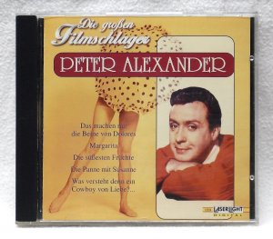 gebrauchter Tonträger – Peter Alexander - Die großen Filmschlager - 1996 Schlager-Oldies m-/vg+ – Die großen Filmschlager - 1996 Schlager-Oldies m-/vg+