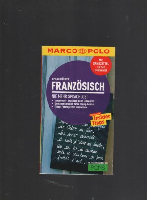 gebrauchtes Buch – MARCO POLO Sprachführer Französisch - Nie mehr sprachlos!