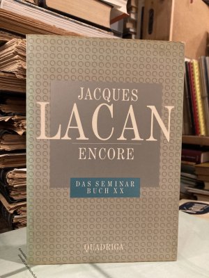 gebrauchtes Buch – Jacques Lacan – Encore - Das Seminar, Buch XX (1972 - 1973)