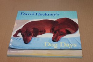 gebrauchtes Buch – David Hockney's Dog Days with 84 illustrations