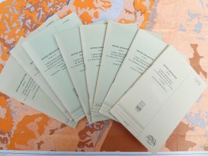 gebrauchtes Buch – Faure Paul, Viennot Marc et al – Carte pédologique de reconnaissance de la République Populaire du Bénin à 1/200.000 , fieulle 1 - 9