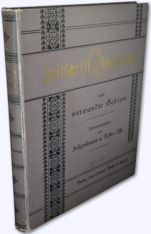 Zeitschrift für Spiritismus und verwandte Gebiete. 11. Jhg. 1907 [kmpl.]. [= Zeitschrift für Spiritismus, Somnambulismus, Magnetismus, Spiritualismus […]