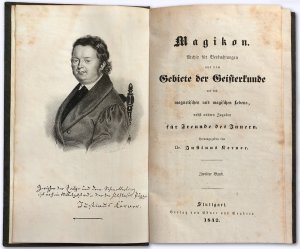 Magikon. Jhg. 1, 2, 3, 4 und 5 [kmpl., alles erschiene]. Archiv für Beobachtungen aus dem Gebiete der Geisterkunde und des magnetischen und magischen […]