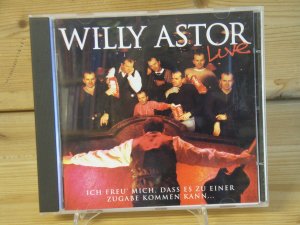 gebrauchter Tonträger – Willy Astor – "Ich freu' mich, dass es zu einer Zugabe kommen kann..." Willy Astor LIVE