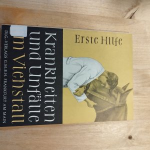 antiquarisches Buch – Prof. Dr. hc – Krankheiten und Unfälle im Viehstall