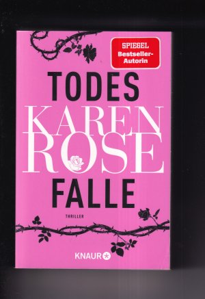 gebrauchtes Buch – Karen Rose – Todesfalle (OT: Monster in the Closet), Baltimore Reihe, Teil 5