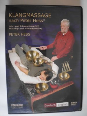 Klangmassage nach Peter Hess - Lehr und Informations DVD Teaching- and information-DVD