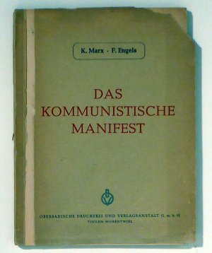 Das Kommunistische Manifest.