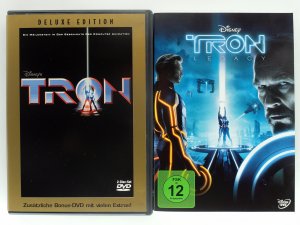 gebrauchter Film – Steven Lisberger – Tron 1 + 2 Legacy - Sammlung - Digitale Welt - Jeff Bridges, Bruce Boxleitner