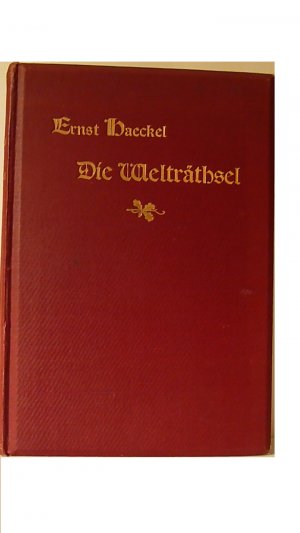 Die Welträthsel 1900