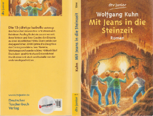 gebrauchtes Buch – Wolfgang Kuhn – Mit Jeans in die Steinzeit - Ein Ferienabenteuer in Südfrankreich