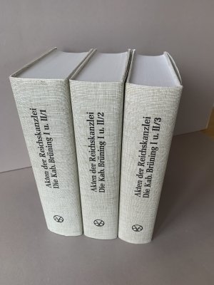 Akten der Reichskanzlei, Weimarer Republik / Die Kabinette Brüning I und II (1930-1932)