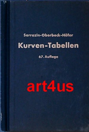 Taschenbuch zum Abstecken von Kreisbögen : Mit und ohne Übergangskurvenfür Eisenbahnen, Straßen und Kanäle.