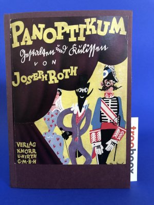 antiquarisches Buch – Joseph Roth – Panoptikum. Seltenes Sammlerstück!