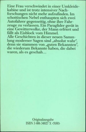 gebrauchtes Buch – Rolf Wilhelm Brednich – Die Maus im Jumbo- Jet. Neue sagenhafte Geschichten von heute.