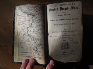 Illustrirter Dresden-Prager-Führer. Malerische Beschreibung von Dresden, der Sächsischen Schweiz mit Teplitz, der Dresden - Prager Eisenbahn und Prag.