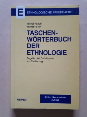 gebrauchtes Buch – Michel Panoff – Taschenwörterbuch der Ethnologie